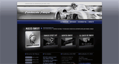 Desktop Screenshot of fundacionfangio.com